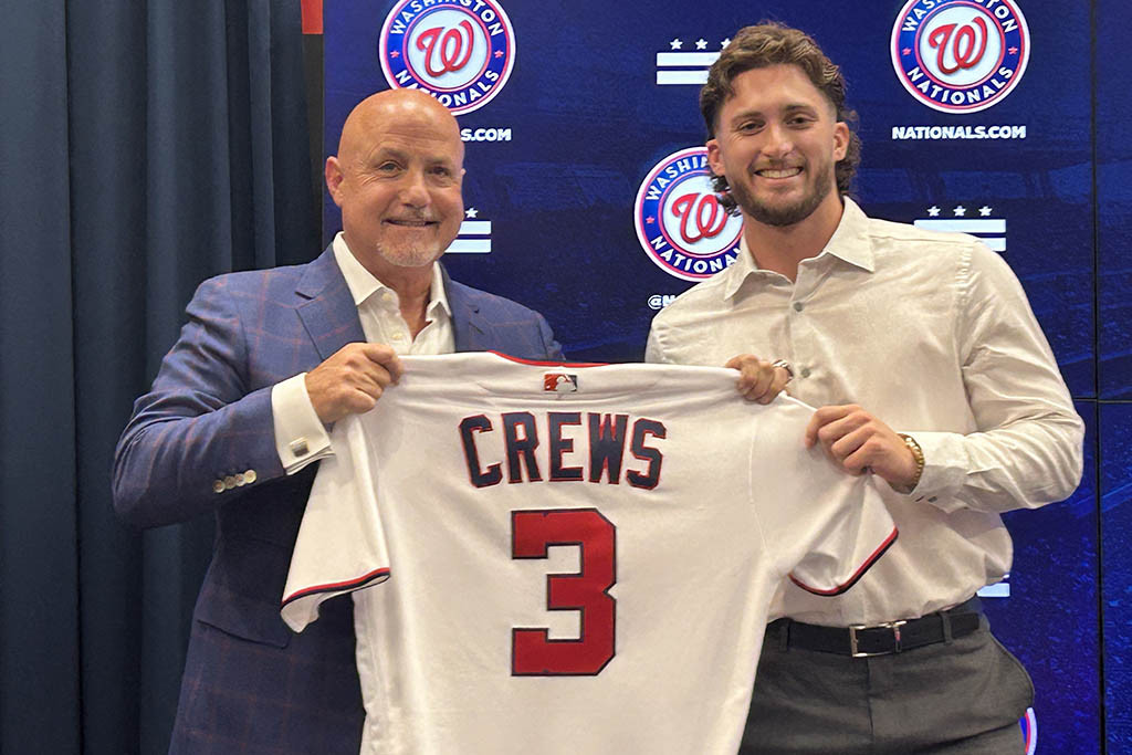 Dylan Crews and James Woods offer the Washington Nationals two star-caliber outfielders by 2024.